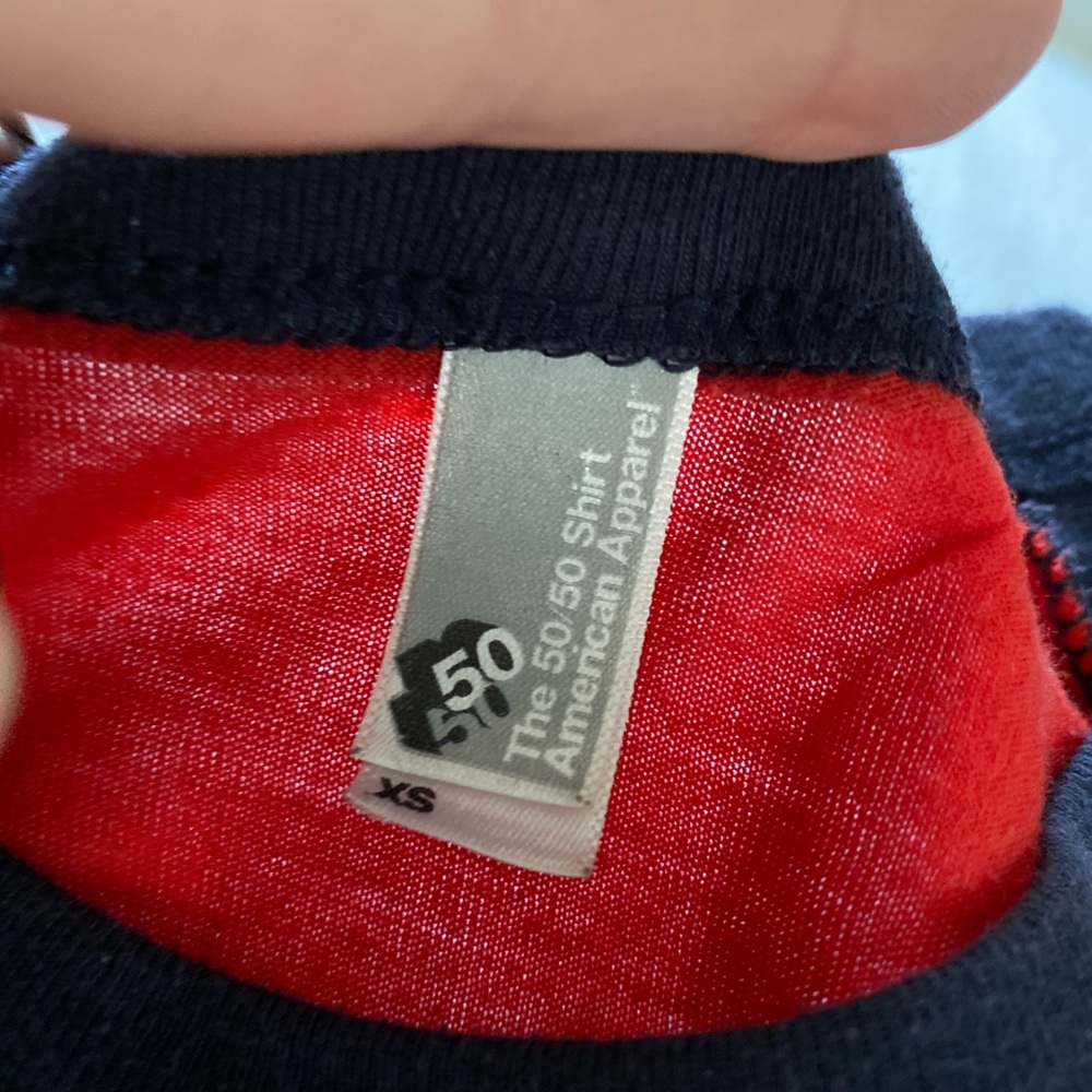 American Apparel 50/50 baseball T-shirt’s. - Picture 6 of 8